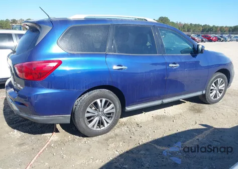 2017 Nissan Pathfinder Sl из США, поврежденный, VIN 5N1DR2MM5HC681746